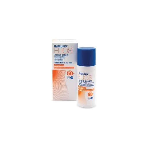 Morgan immuno elios acqua cream spf50+ crema solare pelle mista grassa acneica 40 ml