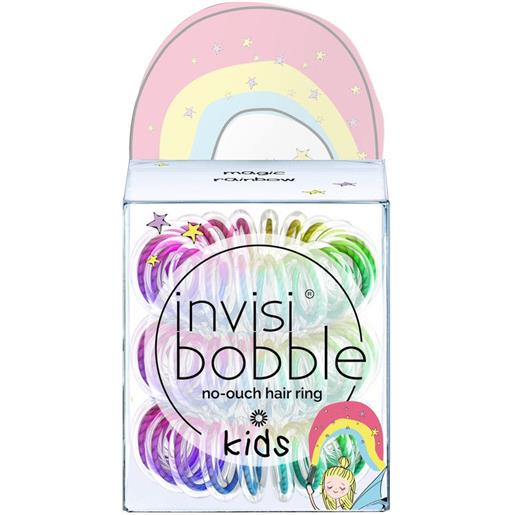 INVISIBOBBLE kids 1x3 pz fermagli ed elastici, prodotti per bambini magic rainbow
