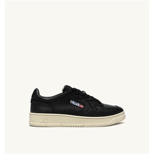 autry sneakers medalist low in nappa nera super soft