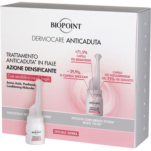 Biopoint dermocare - speciale donna trattamento anticaduta in fiale