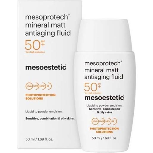 MESOESTETIC mesoprotech spf50+ fluido antietà minerale opaco 50 ml