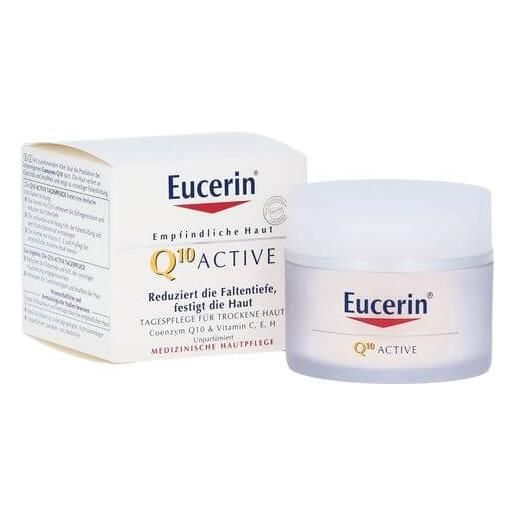 Eucerin crema giorno levigante anti-rughe per la pelle secca e sensibile q10 active 50 ml