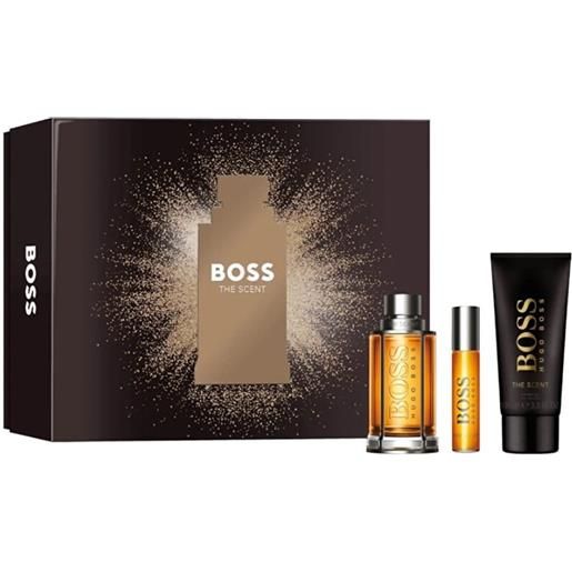 Hugo Boss boss the scent - edt 100 ml + gel doccia 100 ml + edt 10 ml