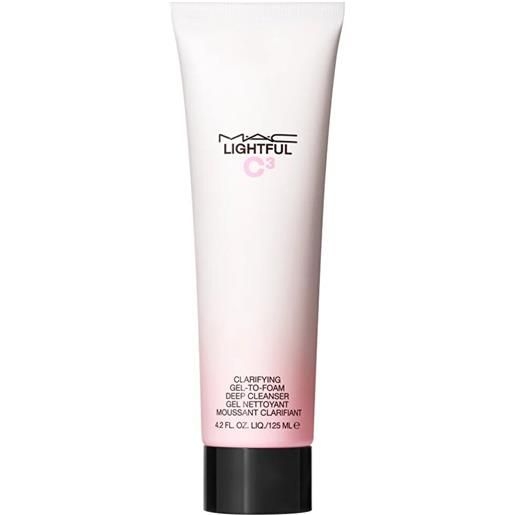 MAC Cosmetics gel viso detergente lightful c³ (clarifying gel-to-foam deep cleanser) 125 ml