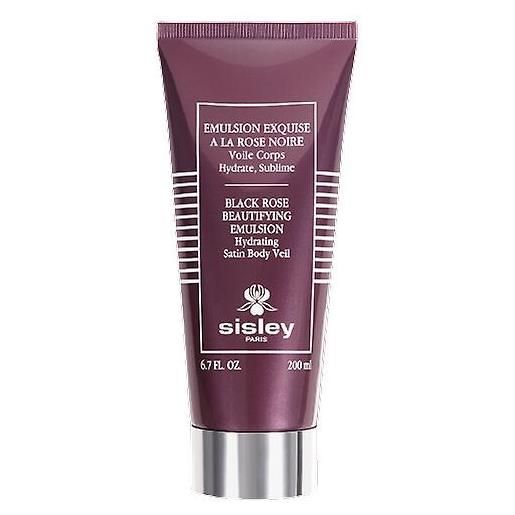 Sisley emulsione corpo idratante per una pelle più bella (black rose beautifying emulsion) 200 ml