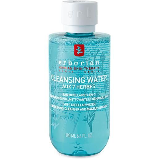 Erborian acqua micellare cleansing water (3 in 1 micellar water) 190 ml