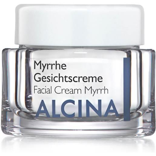 Alcina crema rigenerante antirughe per pelli secche myrrhe (facial cream myrrh) 50 ml