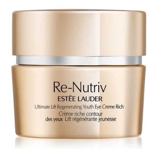 Estée Lauder crema occhi nutriente con effetto lifting re-nutriv ultimate lift (regenerating youth eye creme rich) 15 ml