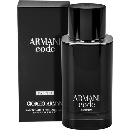 Giorgio Armani code parfum - profumo (ricaricabile) 125 ml