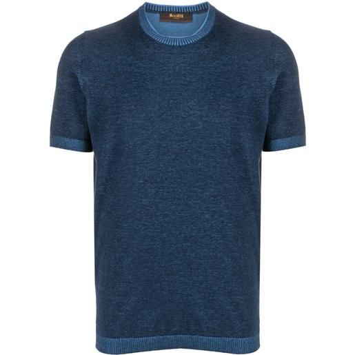 Moorer t-shirt jude-vcr - blu