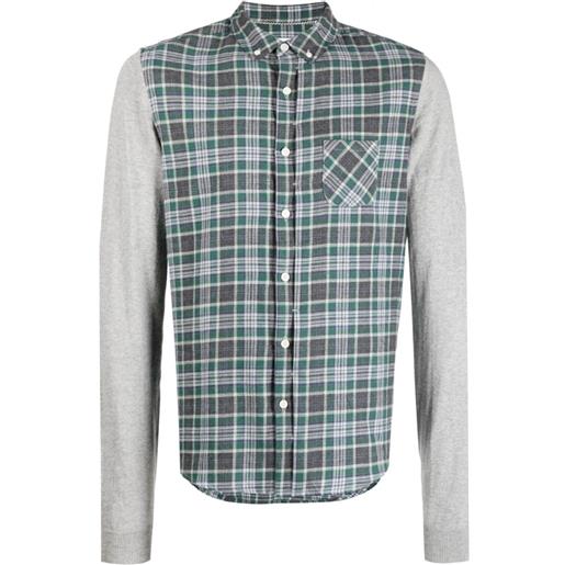 Private Stock camicia the sebastien a quadri - verde