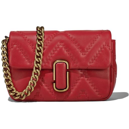 Marc Jacobs borsa a spalla the quilted leather - rosso