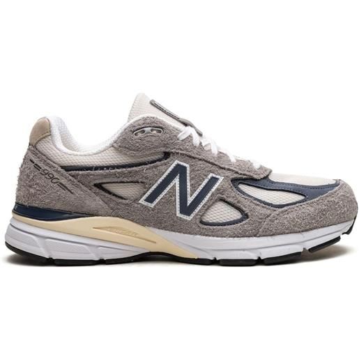 New Balance sneakers 990v4 made in usa - grigio