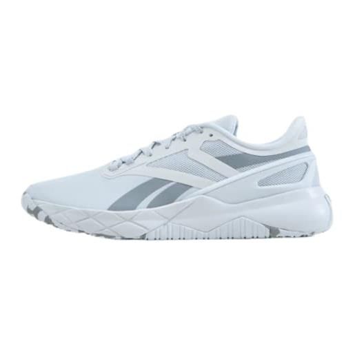 Reebok nanoflex tr, sneaker donna, pure grey 2 ftwr white pure grey 3, 35 eu