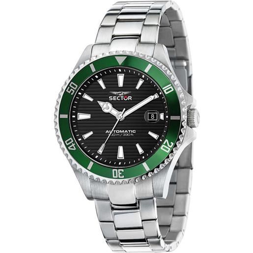 Sector No Limits Diving Team – Orologio Uomo R3273635005, Cronografo 45mm, Acciaio, Impermeabile 300m, Ghiera E Valvola Elio