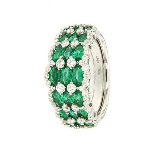 D'Arrigo anello smeraldi D'Arrigo dar0319