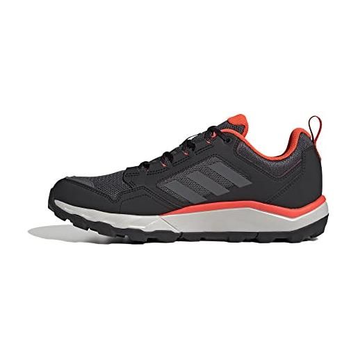 adidas tracerocker 2.0, sneakers uomo, core black/grey five/grey six, 40 2/3 eu