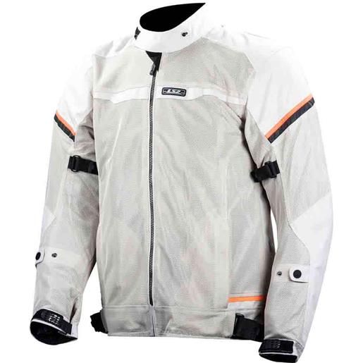 Ls2 Textil riva jacket bianco m uomo