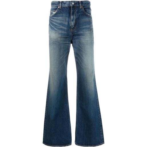 Saint Laurent jeans svasati anni '70 - blu