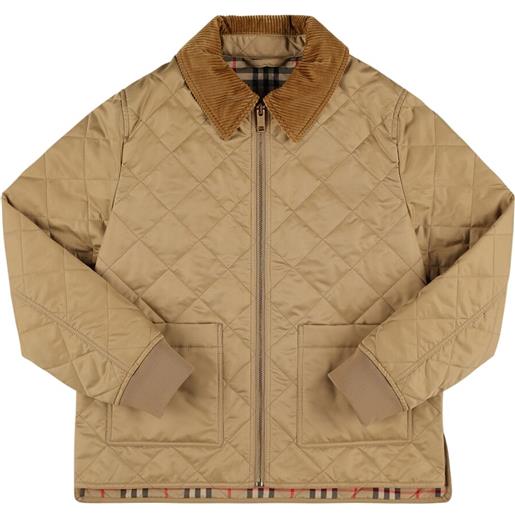 BURBERRY giacca in nylon trapuntato