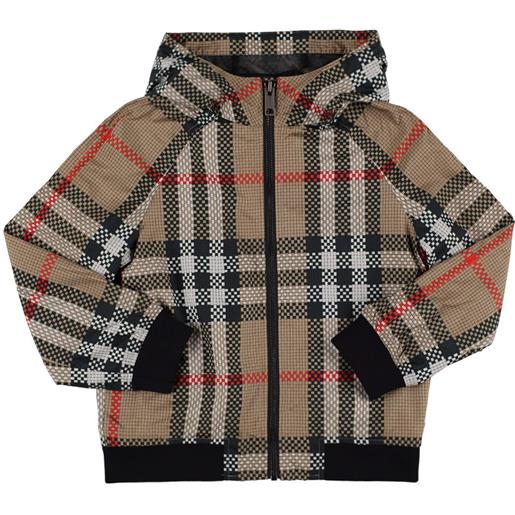 BURBERRY giacca in nylon check
