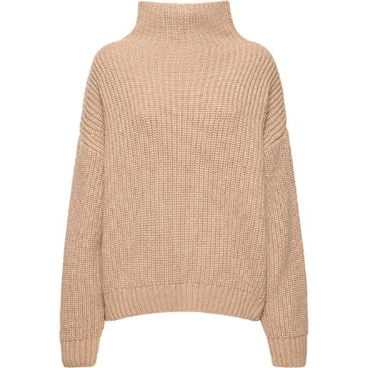 ANINE BING maglia collo alto sydney in misto alpaca