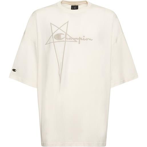 RICK OWENS t-shirt tommy t in jersey di cotone organico