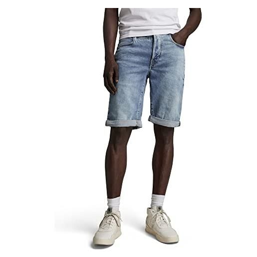 G-STAR RAW men's d-staq 3d shorts, blu (faded cascade d10064-c052-c606), 29