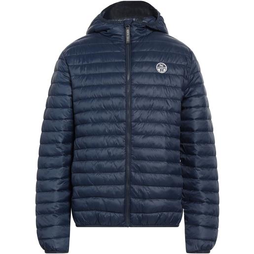 NORTH SAILS - Piumino uomo con cappuccio removibile - navy - OT