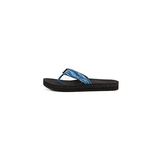 Teva w reflip, sandali donna, onde blu, 39 eu