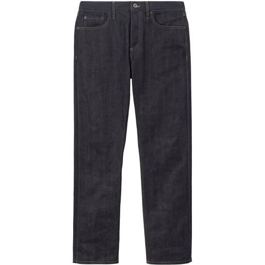 Burberry pantaloni dritti denim - blu