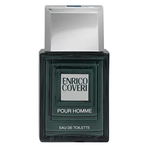 Enrico Coveri - pour homme 50ml | eau de toilette pour homme vaporisateur | natural spray | profumo uomo elegante e fresco e sobrio | profumi uomo con fragranza agrumata, aromatica e legnosa