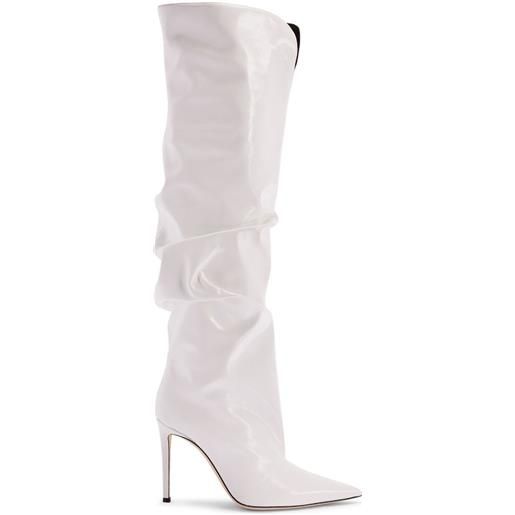 Giuseppe Zanotti stivali gz gala 105mm - bianco