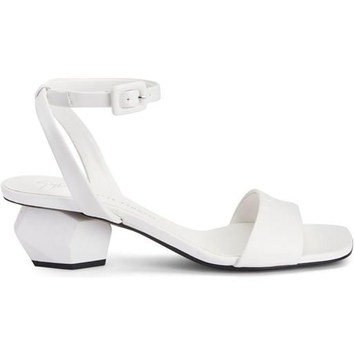 Giuseppe Zanotti sandali rosalie 45mm - bianco