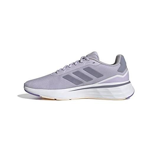 adidas start your run , sneakers donna, silver dawn/silver violet/violet fusion, 36 2/3 eu