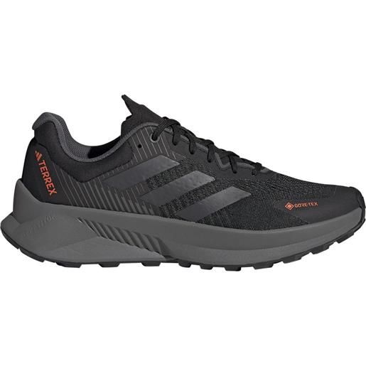 Adidas terrex soulstride flow goretex trail running shoes grigio eu 40 uomo