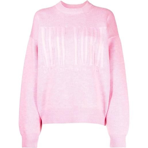 Alexander Wang maglione con stampa - rosa