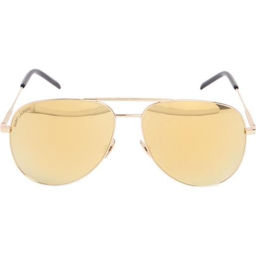 SAINT LAURENT occhiali da sole classic 11 in metallo