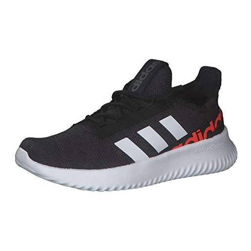 Adidas kaptir 2.0 k, sneaker, core black/ftwr white/solar red, 28 eu