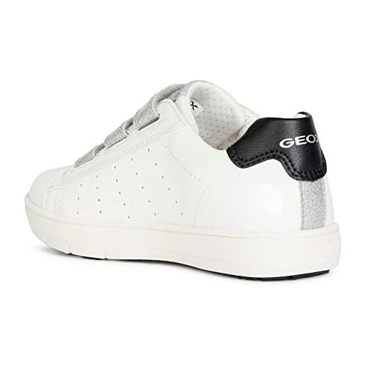 Geox j silenex girl b, sneakers bambine e ragazze, bianco (white), 31 eu
