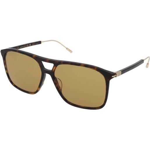 Gucci gg1270s 002 | occhiali da sole graduati o non graduati | unisex | plastica | quadrati | havana, marrone | adrialenti