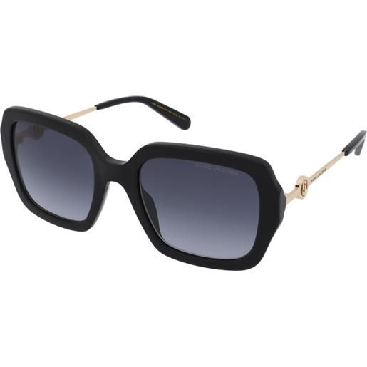 Marc Jacobs marc 652/s 807/9o | occhiali da sole graduati o non graduati | plastica | quadrati | nero | adrialenti