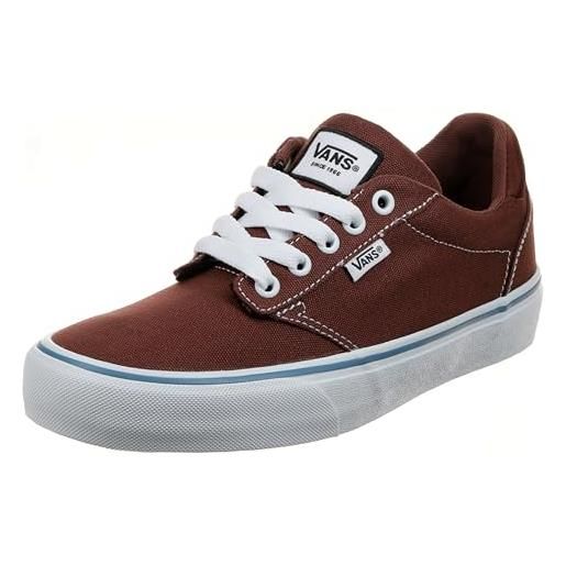 Vans atwood deluxe, sneaker, uomo, canvas root beer, 39 eu