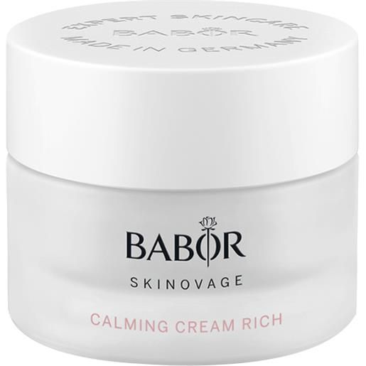 Babor crema ricca lenitiva skinovage (calming cream rich) 50 ml