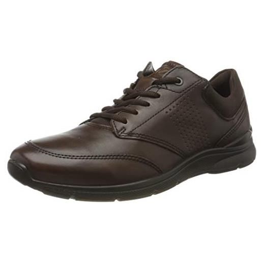 ECCO irving shoe, scarpe da ginnastica basse uomo, marrone brown 734, 41 eu