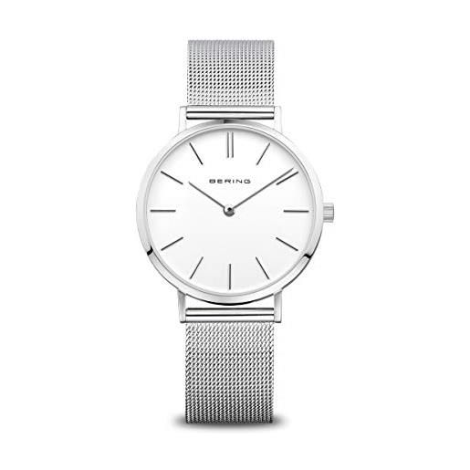 BERING donna analogico quarzo classic orologio con cinturino in acciaio inossidabile cinturino e vetro zaffiro 14134-004