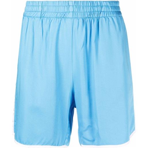 BLUE SKY INN shorts sportivi con banda laterale