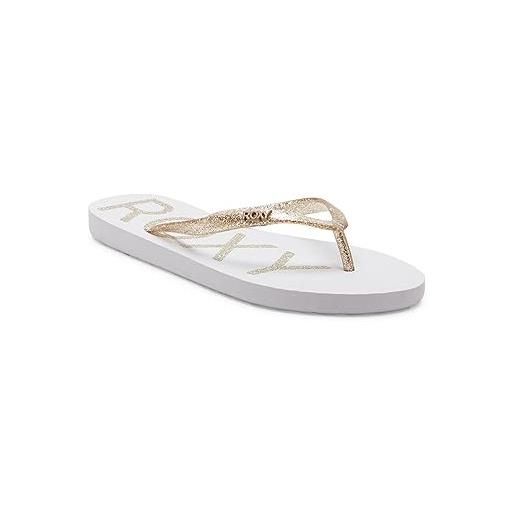 Roxy viva sparkle, scarpe da spiaggia e piscina donna, blu (navy nvy), 37 eu