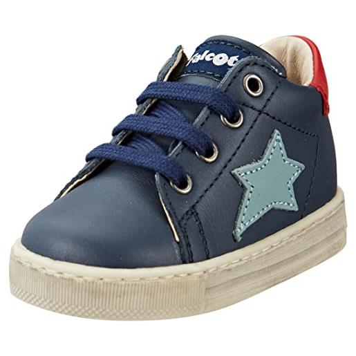 Falcotto sasha, sneakers, bimbo 0-24, blu, 24 eu