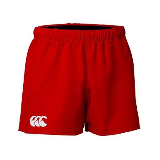 Canterbury, advantage rugby, pantaloncini, uomo, rosso (flag red), l
